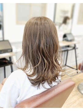 グランシュ 青葉台店(GranCieux) 大人ナチュラルヘア 秋カラー ベージュ