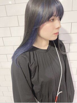 シアー(sheer) 《sheer/大黒》＃インナーカラー＃ブルーバイオレット