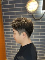 バーバーウテナ 2号店&nbsp;ツーブロックショート(パーマ)