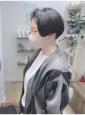 【松戸 岩口】ふんわりバング刈り上げハンサムショート