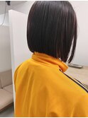 ボブ 切りっぱなしボブ 福岡 天神 薬院 20代
