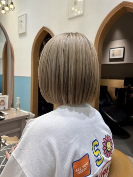 ロンド レグリーズ 立川(Lond leglise) インナーカラー/イヤリングカラー/ケアブリーチ/ブリーチ/立川