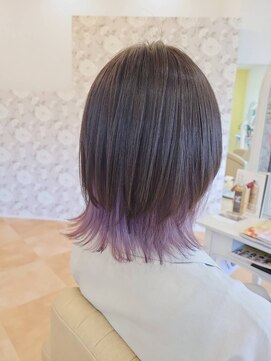 キティ(KITTY) ウルフ/インナーカラー/ラベンダー