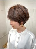 大人ショート　マッシュショート　クラシカルシルエット