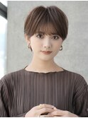 前髪あり耳掛け大人ショート20代30代40代【AIN.表参道】川原大地