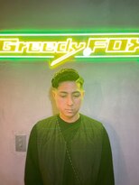 グリーディーフォックス 代々木(Greedy FOX)&nbsp;波巻き/ハイライト/マッシュパーマ/ウルフ[シェービング]