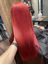 ラル(Lull)&nbsp;【黒染め落とし×リアルレッド】ケアブリーチ/ハイトーン/個室