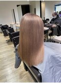 柔らかい質感ミルクティーベージュ