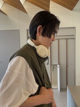 ローレンアオ(LOREN AO) 【LOREN AO】センターパート/メンズカット/メンズスタイル