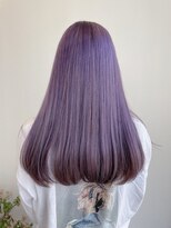 アヴァンセ サニー美容室&nbsp;ロング/ラベンダーカラー