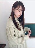 自然体なナチュラル柔らかカール（サイド）