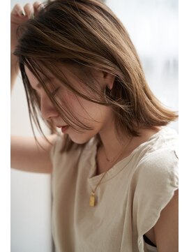 ビュート ヘアー ジョージ(Beaut Hair GEORGE) 大人女性にオススメのこなれミディ♪シアーベージュ 洗足