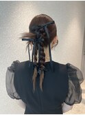 結婚式お呼ばれヘア『カチモリ』