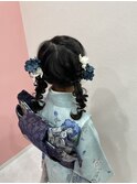 七五三ヘア