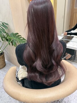 プアメリア 名古屋(Puamelia) 秋冬大人気！暖色カラー♪ Wカラー　トリートメント