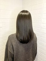 ヘアースペースブルーム プリュス 石橋店(HAIR SPACE BLOOM plus) オリーブグレージュ/透明感カラー/レイヤーカット