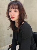 【ACE 横浜】 前髪パッツン×オリーブブラウン