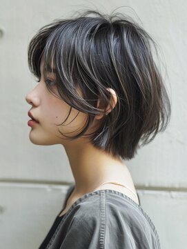 アルトリスト(Altruist Aging×HAIR&SPA) ★ダークアッシュ大人ガーリーボブ着物似合わせカット/髪質改善