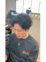 ハニー(HONEY)&nbsp;スパイラルパーマ/無造作パーマ/岡崎メンズパーマ