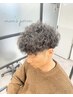 【stylist SUGA指名メンズ限定】カットパーマ＋眉カット2時間クーポン！