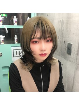 アールイーバイインク 渋谷(Re. by INK.) ウルフカット/レイヤーカット/ブリーチ/髪質改善[渋谷/原宿]