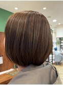 髪質改善ショートボブ