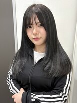 ユーフォリア 渋谷グランデ(Euphoria SHIBUYA GRANDE) ハイライト レイヤーカット 海外風カラー