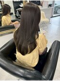 艶髪カラー＿韓国風＿髪質改善＿オリーブ
