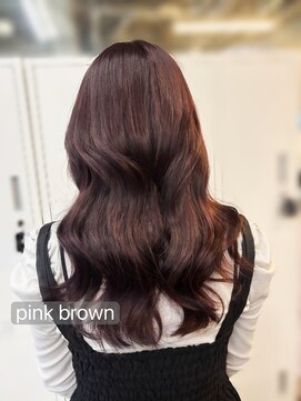 アリュウル 表参道(ALLURE) ピンクブラウン×ミディアムレイヤー◎佐藤