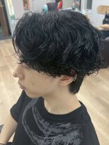 グッドタイムエフティフィフス 横浜西口(GoodTimes ft.fifth)&nbsp;横浜ニュアンスパーマ毛流れセンターパートフェザーパーマ40代◆