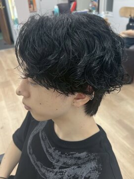 グッドタイムエフティフィフス 横浜西口(GoodTimes ft.fifth) 横浜ニュアンスパーマ毛流れセンターパートフェザーパーマ40代◆