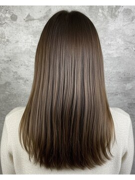 ハム 立川(hum) ココアベージュ/オリーブグレー/小顔/黒髪[立川/髪質改善]