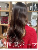 アミー 池袋(Ammy) コテ巻き風パーマ /韓国風パーマ/透明感カラー/レイヤーカット