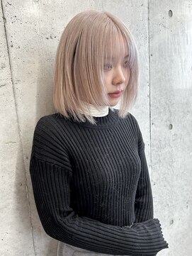 ローレン(Lolen.) ホワイトベージュ/似合わせカットレイヤーボブ