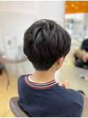 【学生さんからのオーダー多数！】ツーブロックマッシュショート