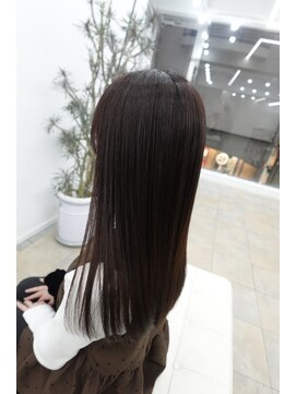 ディジョン 自由ヶ丘(Dijon) 韓国顔まわりレイヤーカットグレージュオリーブベージュブラウン