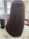 大人女性の艶カラー＋髪質改善