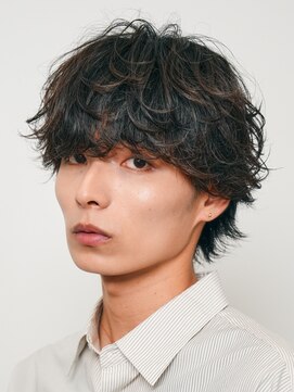 フィフスパーク(fifth PARK) 原宿メンズパーマルーズパーマシャドウパーママッシュ緩め