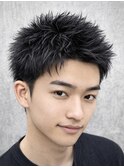 簡単アクティブショート アップバング/スパイキー/渋谷