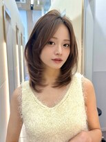 クラン バイ ヘッドライト たまプラーザ店(clan by HEADLIGHT) ミディアムくびれレイヤー