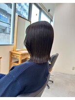 ヘアーポケット リタ(HAIR POCKET ritta)&nbsp;ミディアムレイヤーカットぱつっとレイヤーボブ2/12