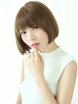 アリュウル 表参道(ALLURE) 【Allure】ストレート×ニュアンスカールボブMIZUKOSHI7