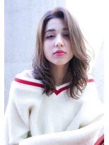 シエナ 渋谷(Siena)&nbsp;siena 透け感アイスジンジャーベージュ