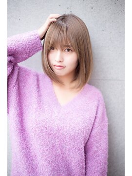 リノ 吉祥寺(Lino kichijoji) 透明感カラー×ボブ　Lino by U-REALM　東海林