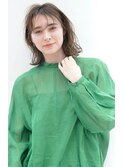 【Chlom】SS 切りっぱなしクールブラウン 0364574337