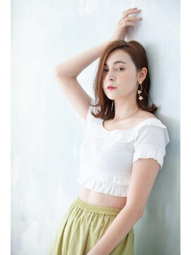 シェルベアー 銀座四丁目(Shell Bear) 【shellbear 銀座4丁目】大人可愛いミディアム