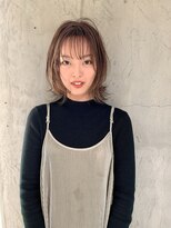 アンカーバイナチュラル(anchor by natural)&nbsp;☆シースルーバング×切りっぱなしボブ☆