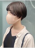 ハンサムショート×シースルーバング