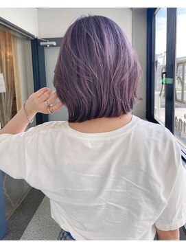 マーシアバイアルティナ 蒲田店(Marcia by artina) ボブルフ×ラベンダーアッシュ