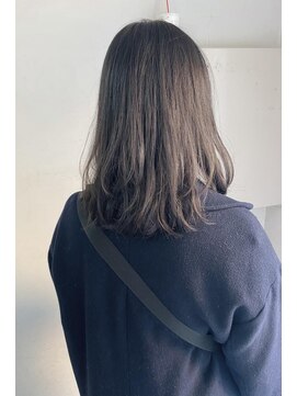 キャンバス バイ ネオリーブ 横浜西口(Canvas by neo.) セミロングレイヤー 暗めグレージュ 透明感 【sk】